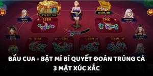 Bầu cua - Bật mí bí quyết đoán trúng cả 3 mặt xúc xắc